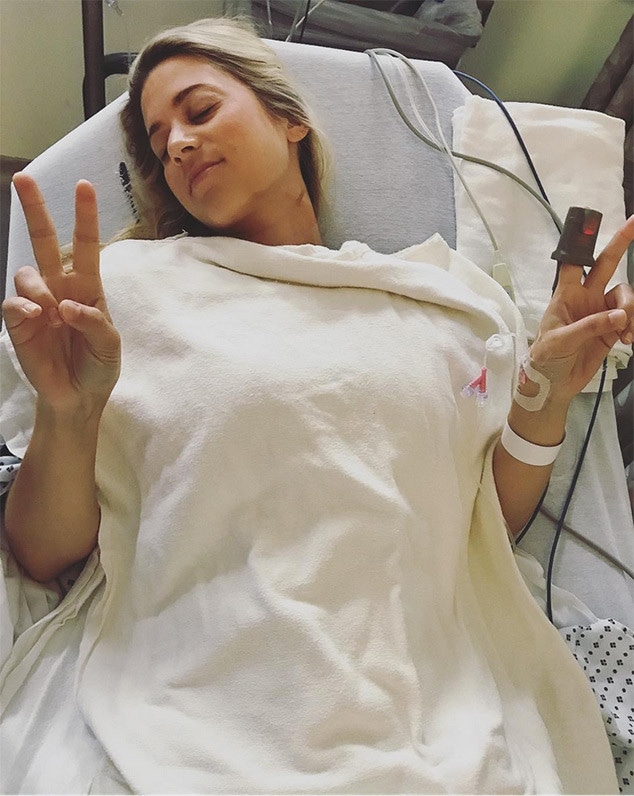 Bachelor Star Gets Implants After Double Mastectomy E! Online UK